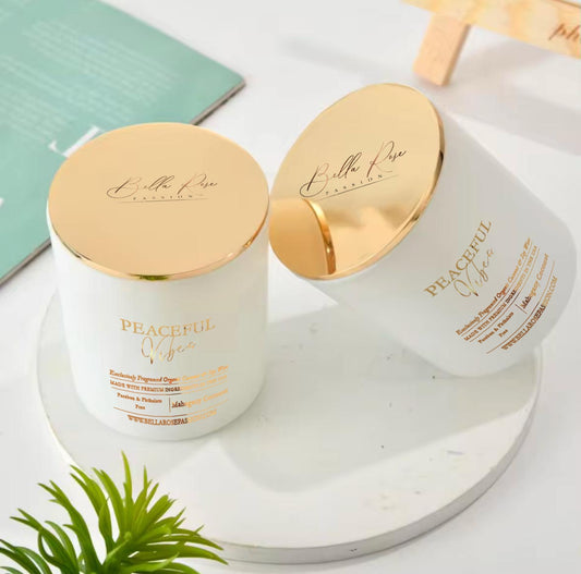 Peaceful Vibes Coconut Soy Candle